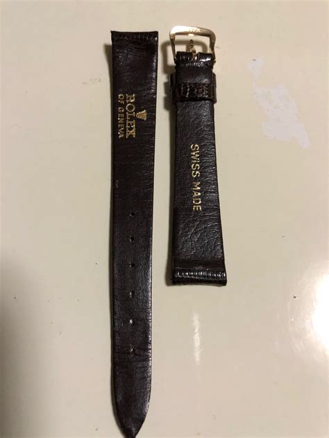 1967 mens rolex watch leather strap buckle|rolex original leather strap.